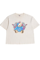 Vintage Teddy Bear With Flowers T-Shirt