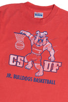 Vintage "Jr. Bulldogs Basketball" Hanes T-Shirt
