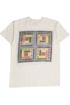 Vintage 1994 Quilt Block T-Shirt