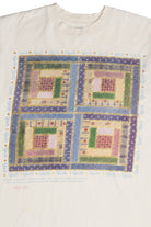 Vintage 1994 Quilt Block T-Shirt