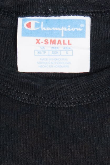Champion Embroidered Logo Contrast Stitch T-Shirt