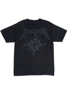 Metallica Embroidered Logo Skull T-Shirt