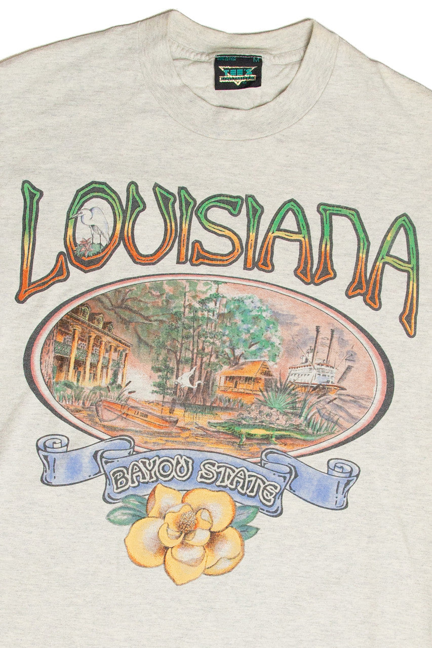 Vintage Louisiana Bayou State T-Shirt