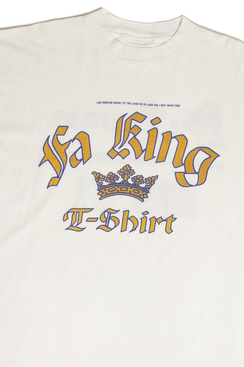 Vintage Lou Brutus Fa King Radio T-Shirt