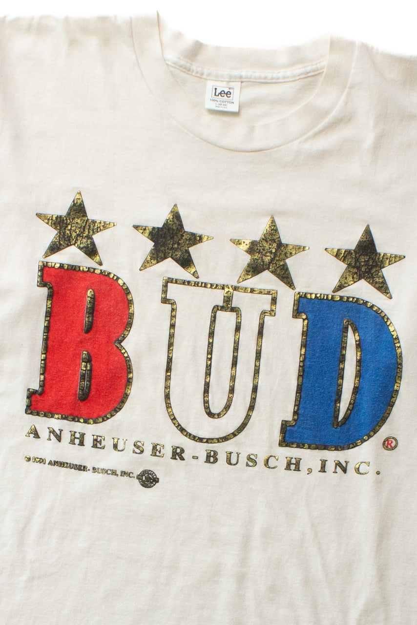 Vintage Anheuser-Busch BUD T-Shirt (1991)
