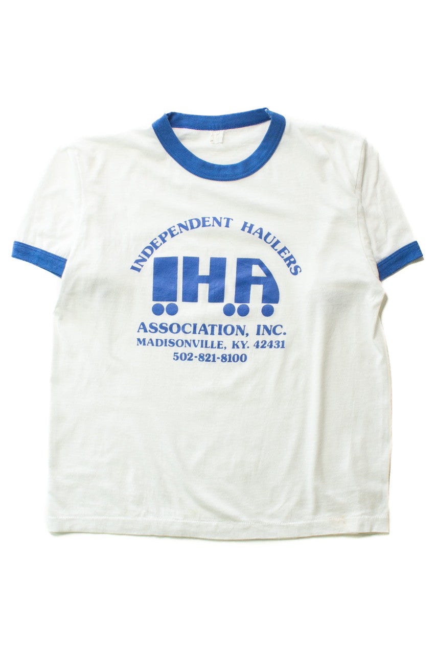 Vintage Independent Haulers Ringer T-Shirt (1980s)