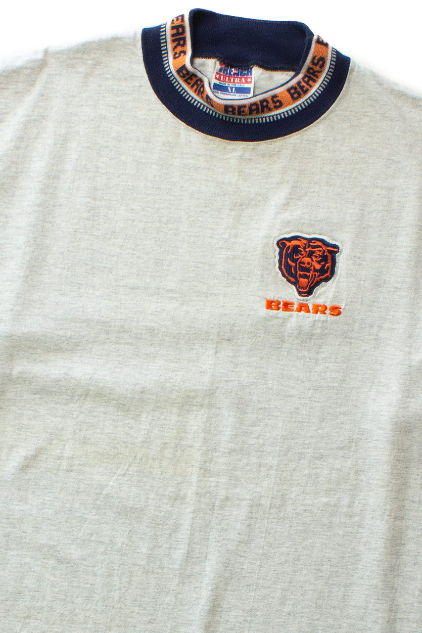 Vintage Embroidered Chicago Bears T-Shirt (1990s)