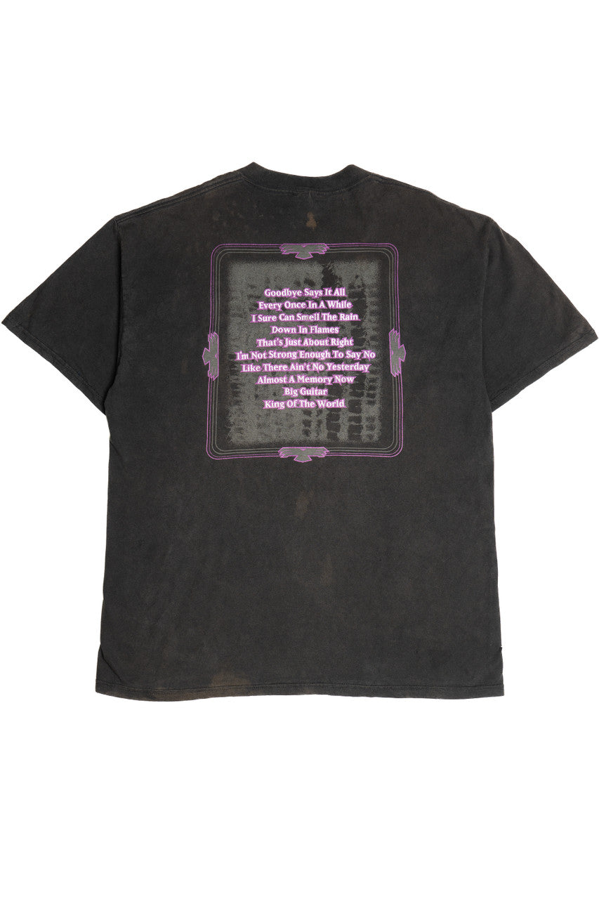 Vintage Distressed Blackhawk Band T-Shirt