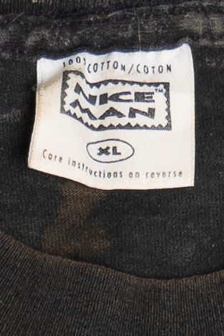 Vintage Distressed Blackhawk Band T-Shirt