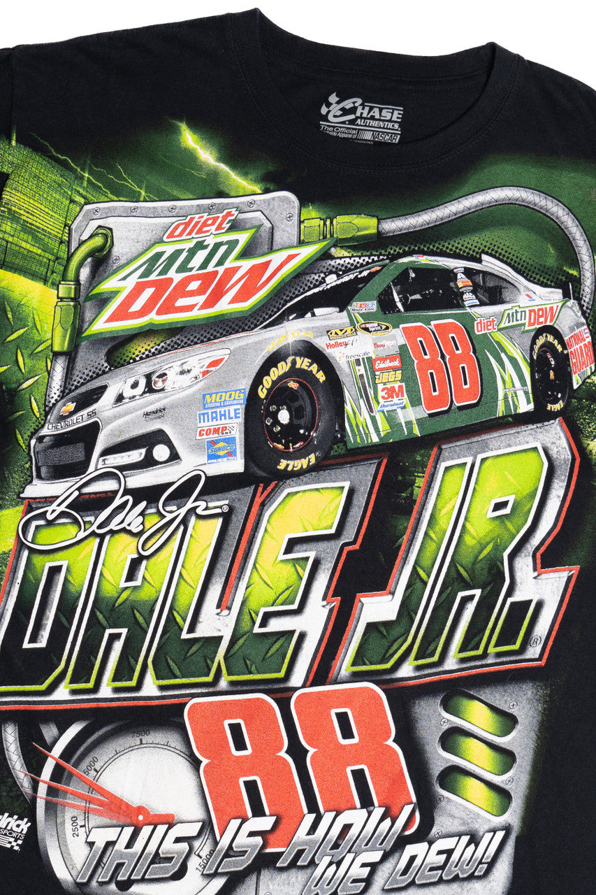 Dale Jr. "This is How We Dew" NASCAR All Over Print T-Shirt