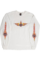 Harley Davidson Cincinatti Flame Sleeves T-Shirt