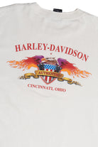 Harley Davidson Cincinatti Flame Sleeves T-Shirt