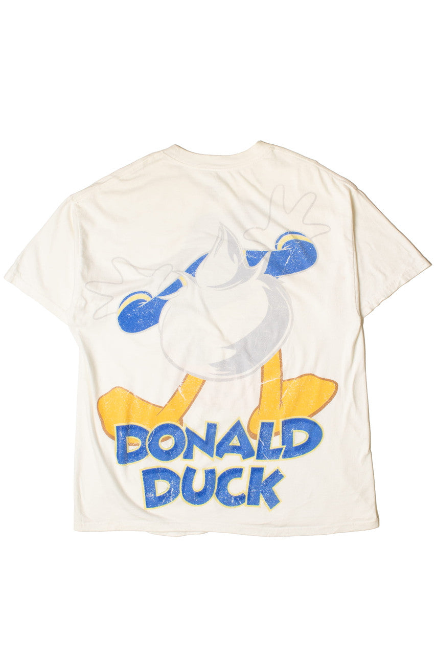 Donald Duck Front & Back Print Walt Disney World T-Shirt