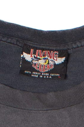 Vintage Distressed Living Legend High Desert Motorcycles T-Shirt (1993)