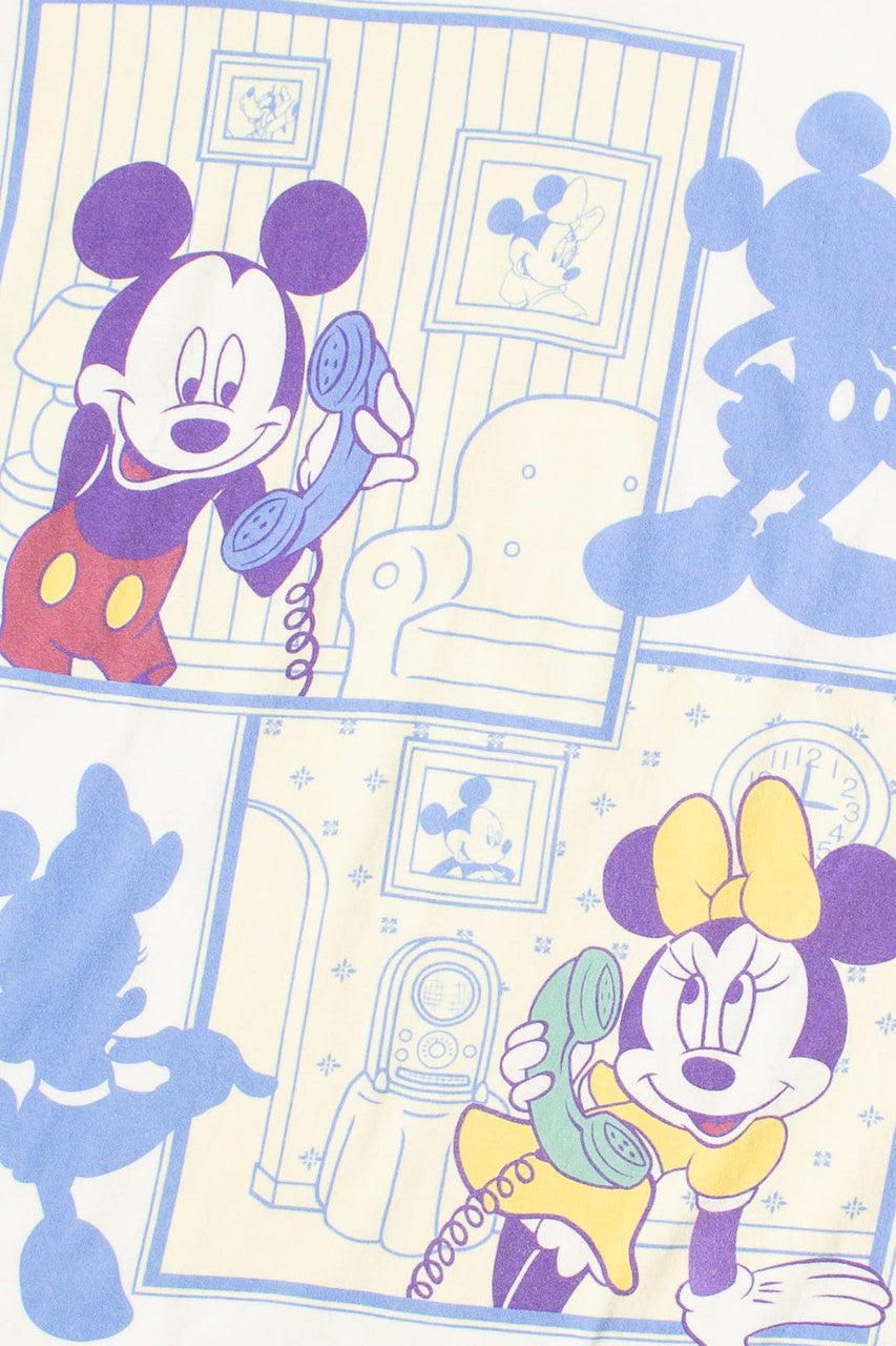 Vintage Mickey & Minnie On The Phone T-Shirt
