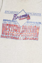 Vintage Atlanta Braves "1991 Western Division Champions" MLB T-Shirt