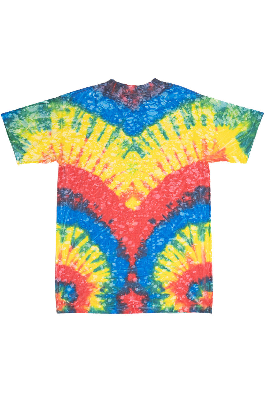 Vintage "No Problem" Sandals Jamaica Embroidered Tie Dye T-Shirt