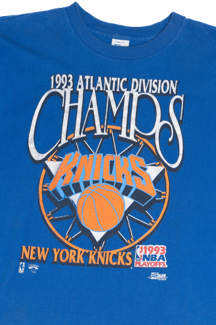 Vintage New York Knicks "Atlantic Division Champs" T-Shirt