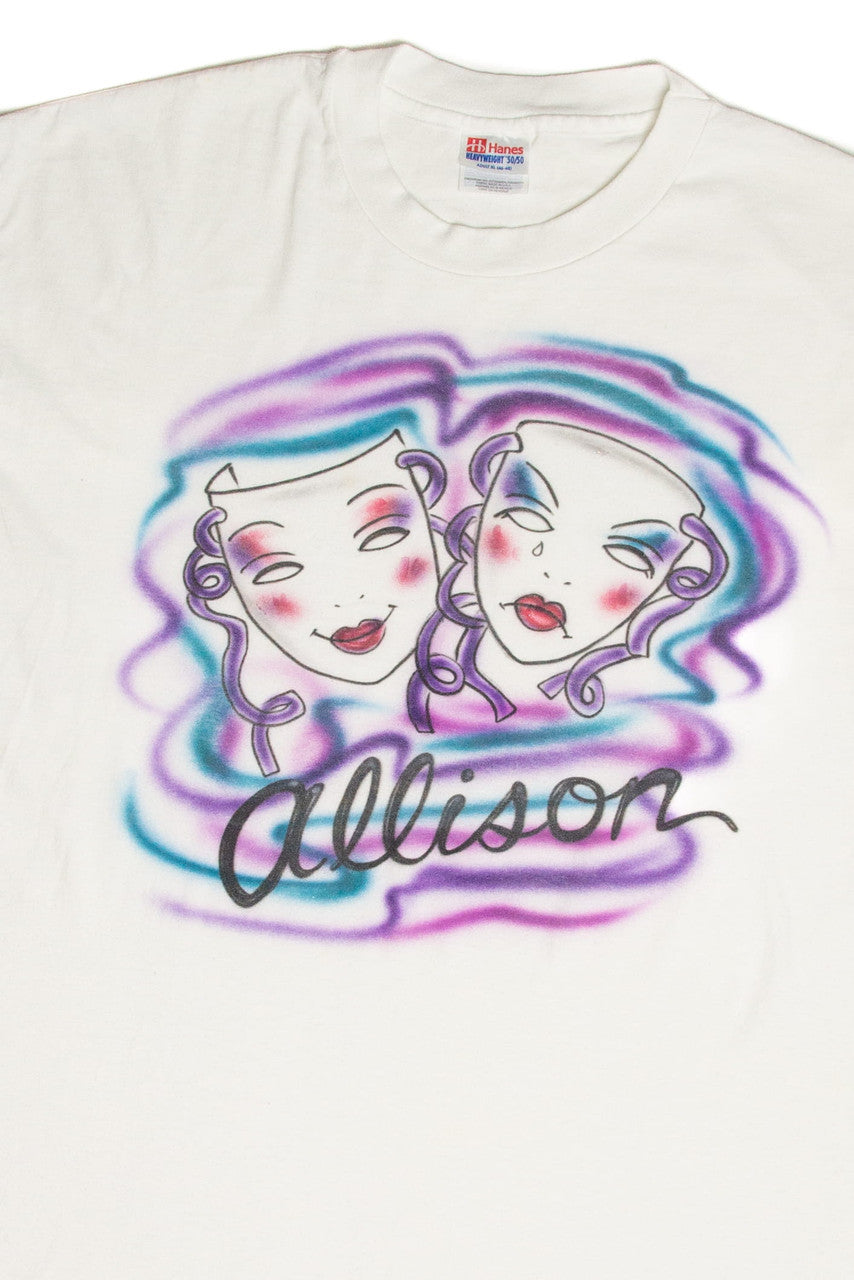 Vintage "Allison" Air Brush T-Shirt