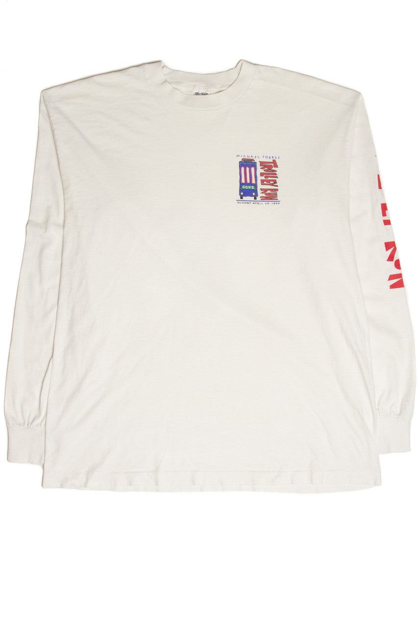 Vintage Michael Forbes Trolley Run T-Shirt (1994)