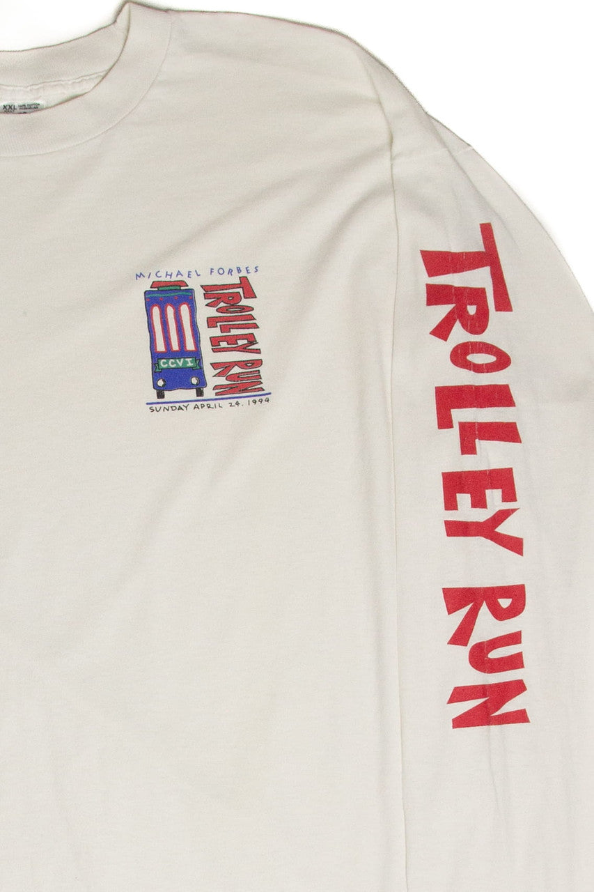 Vintage Michael Forbes Trolley Run T-Shirt (1994)
