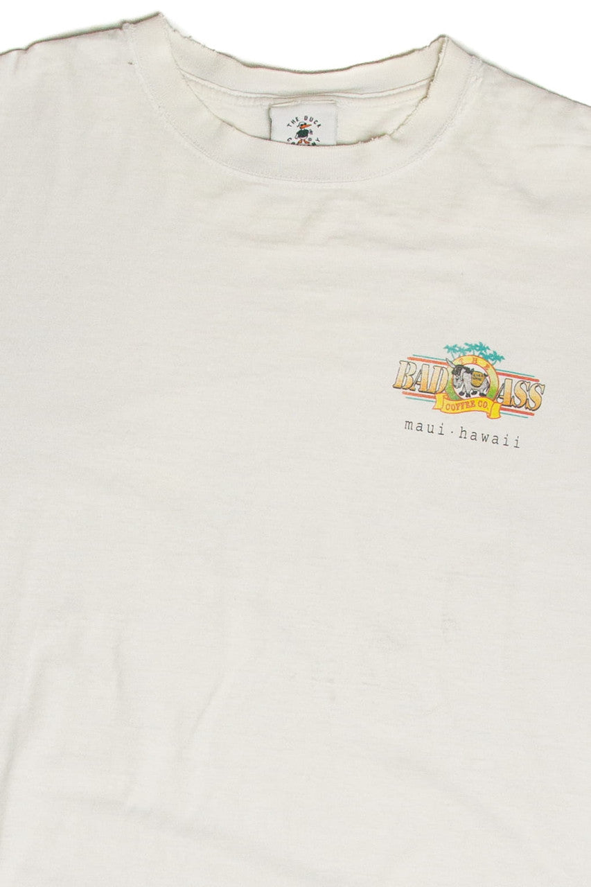 Vintage Bad A-- Coffee Company Maui T-Shirt