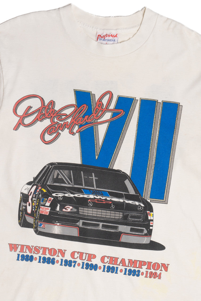 Vintage 1994 Dale Earnhardt Winston Cup Champion Racing T-Shirt