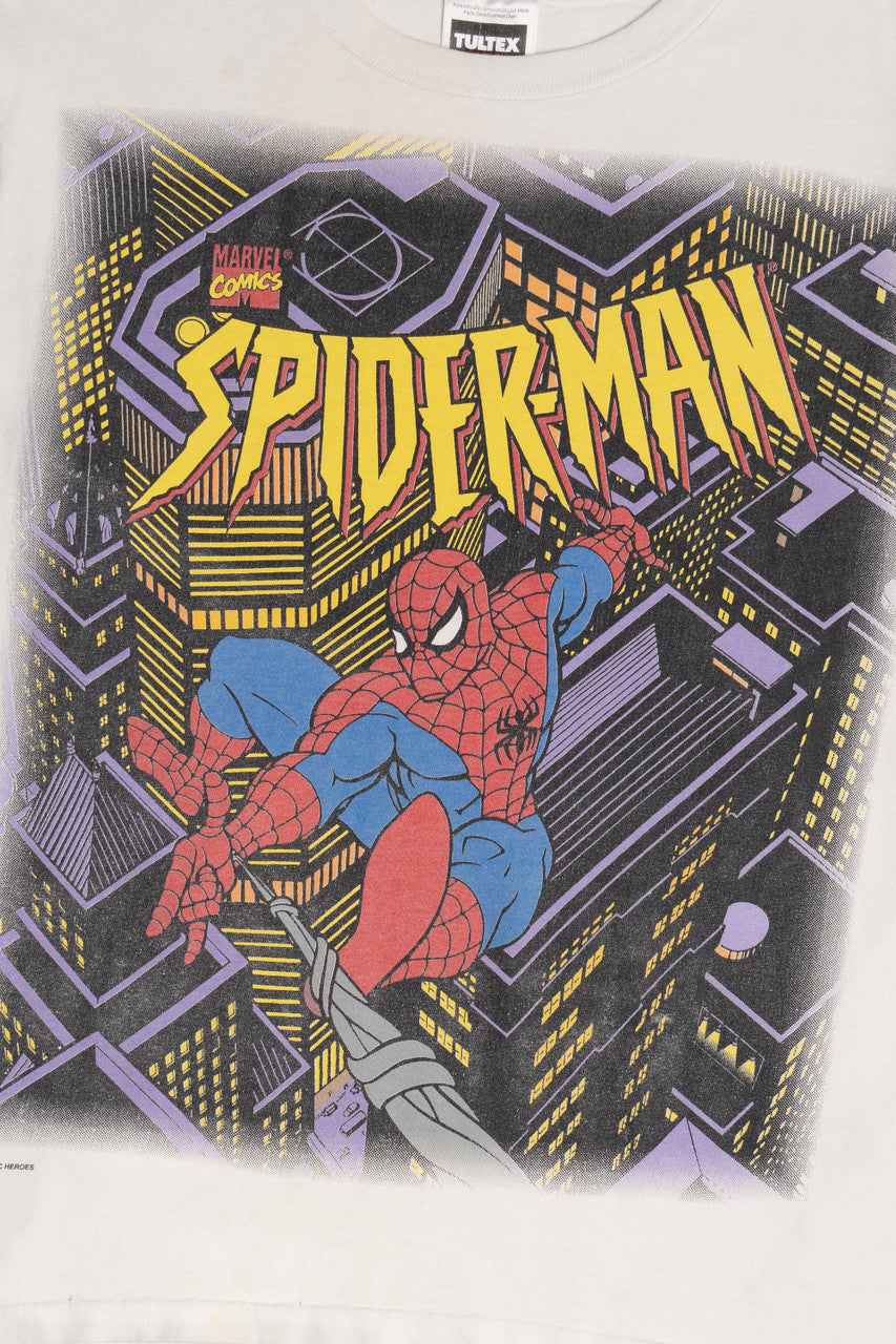 Vintage 1995 Marvel Comics Spiderman "You Can't Always Get What You Want" T-Shirt