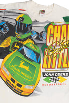 Vintage Chad Little "John Deere Motorsports" All Over Print Racing T-Shirt