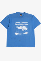Vintage "John Lennon Memorial Park" Screen Stars T-Shirt