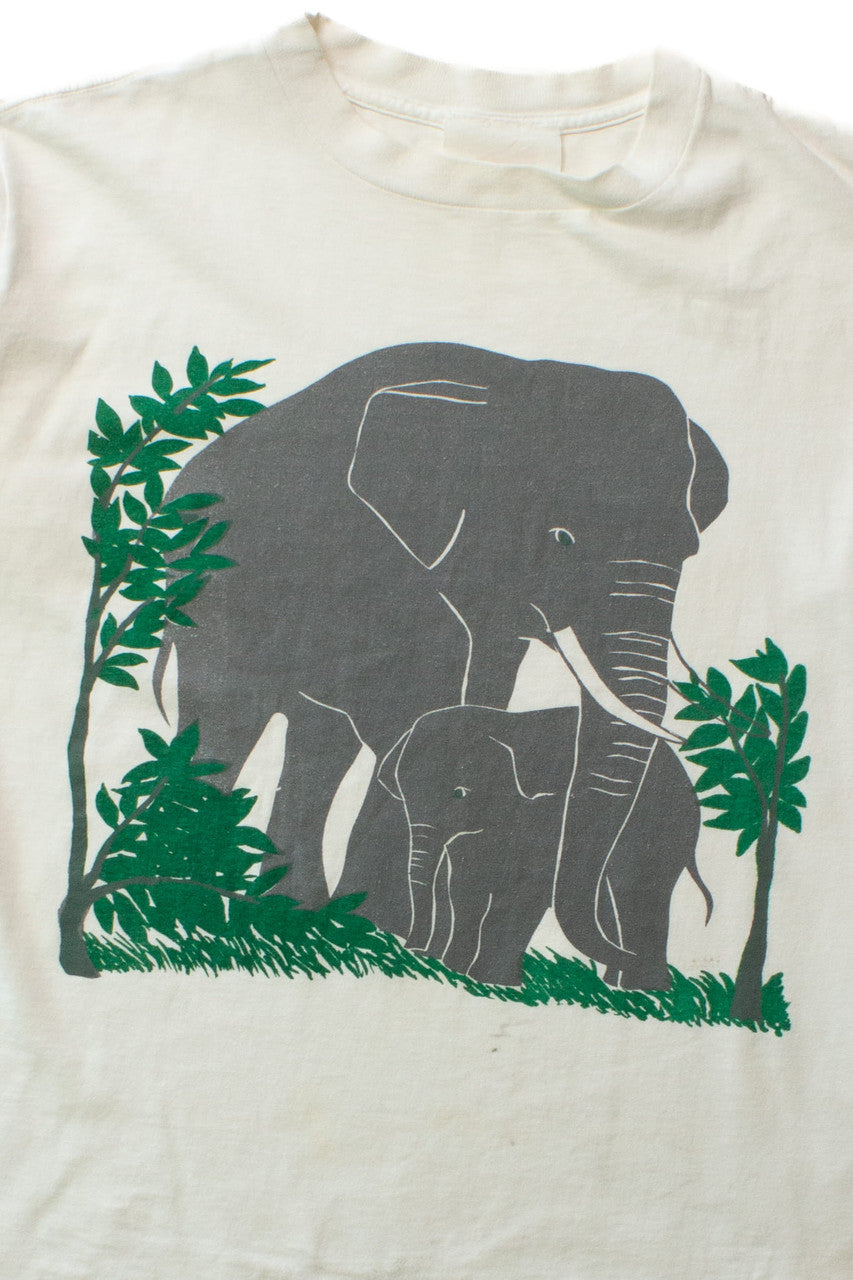 Vintage Elephants T-Shirt (1990s)