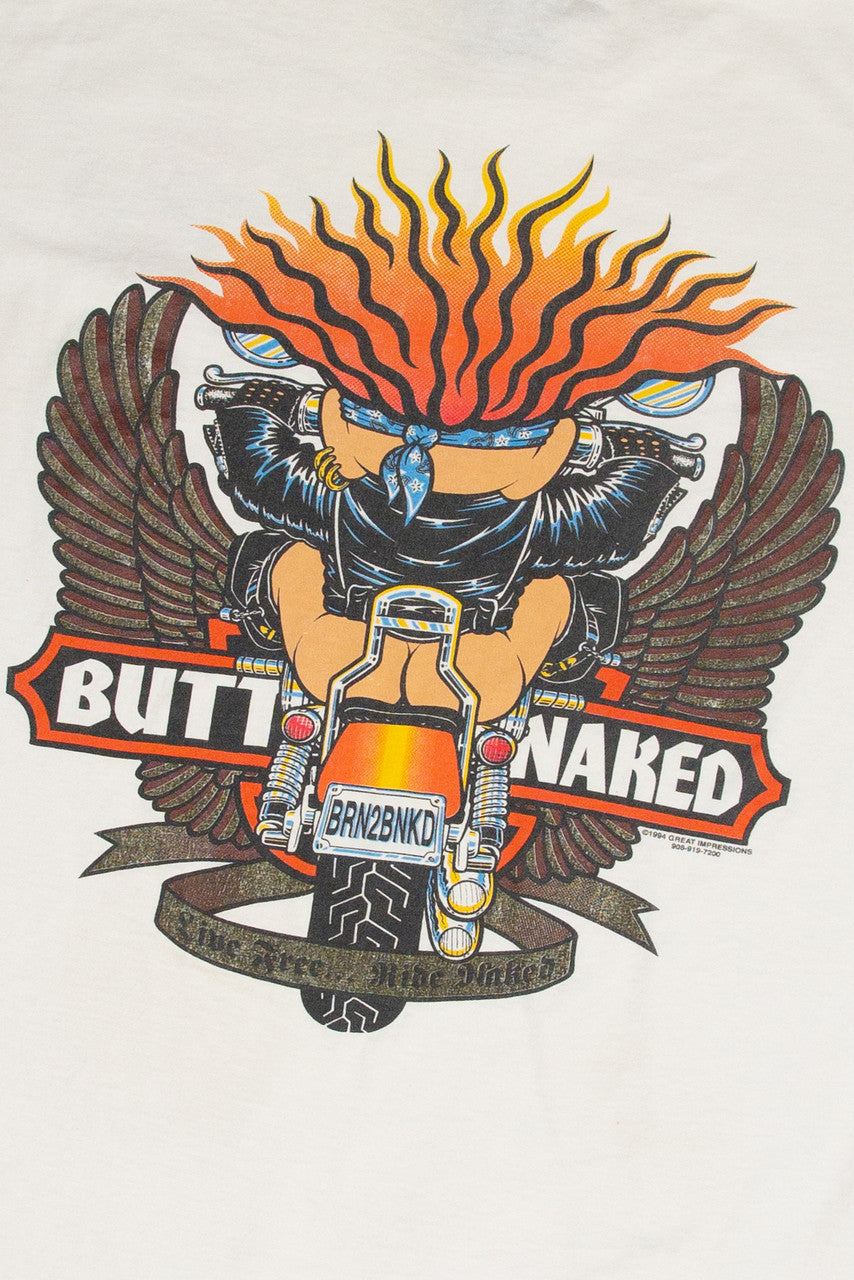 Vintage Butt Naked Biker T-Shirt (1994)