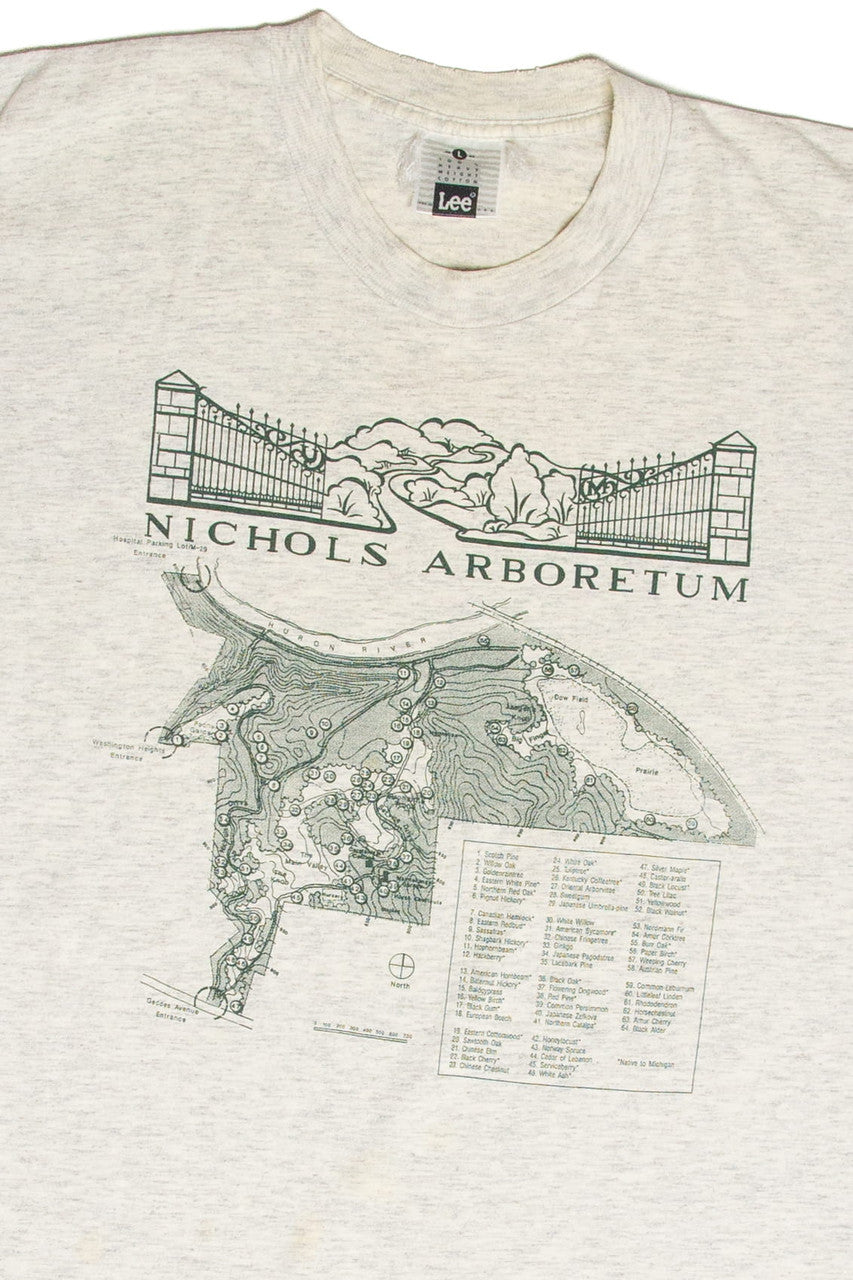 Vintage Nichols Arboretum Michigan T-Shirt