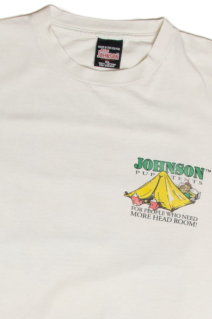 Vintage Big Johnson Pup Tents T-Shirt