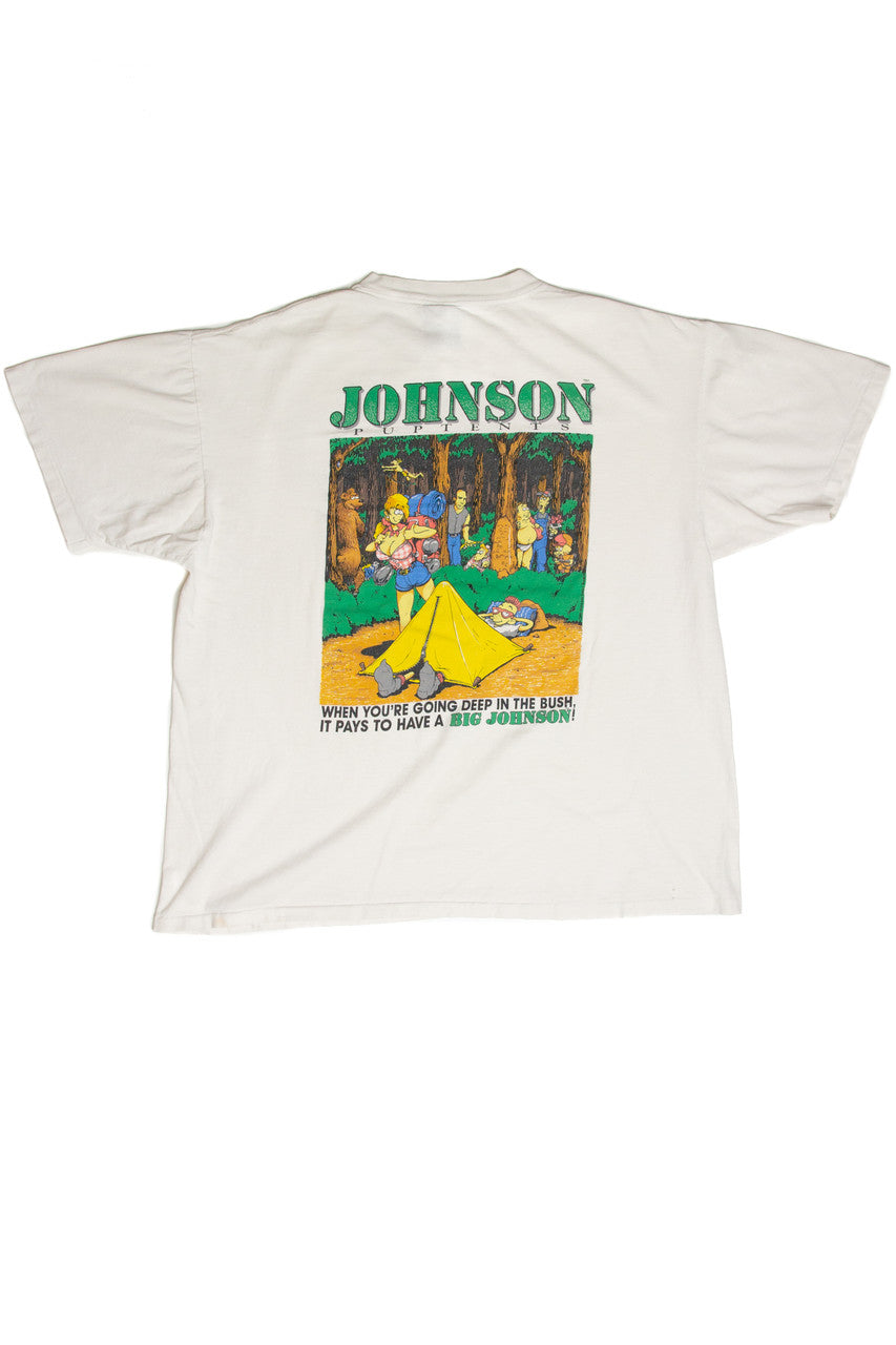 Vintage Big Johnson Pup Tents T-Shirt