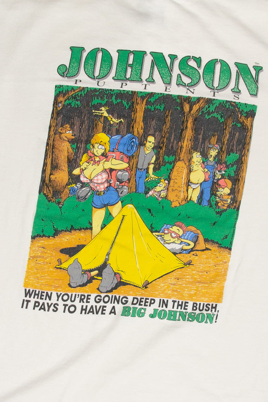 Vintage Big Johnson Pup Tents T-Shirt