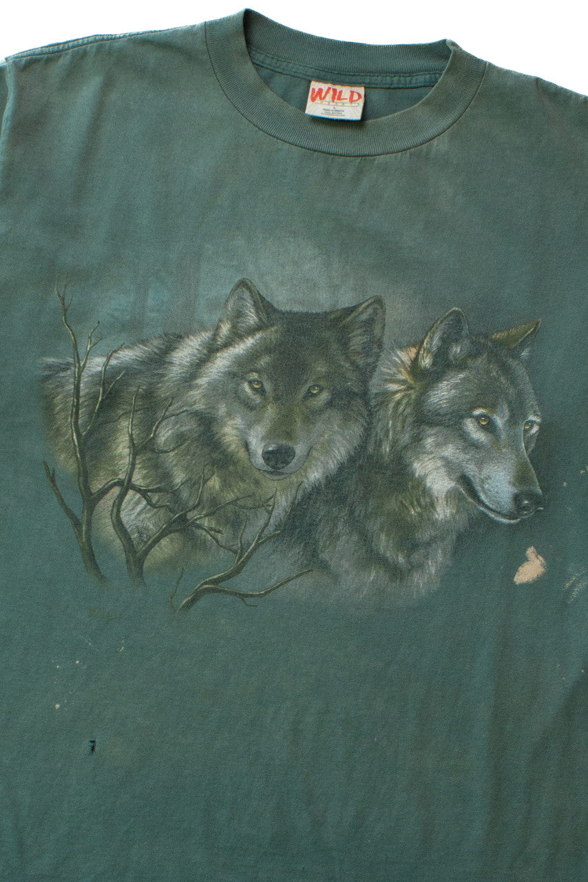 Vintage Wild Gear Wolves T-Shirt (2000s)
