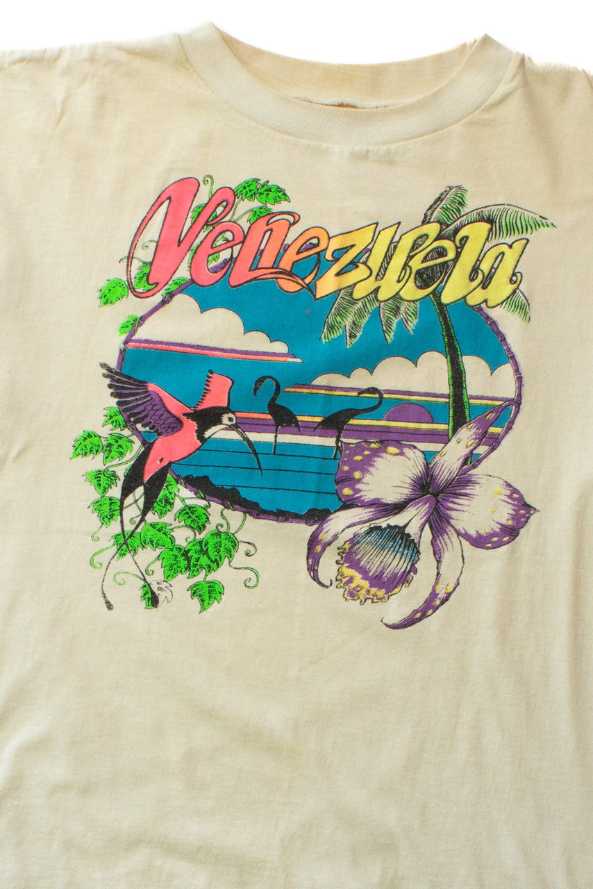 Vintage Venezuela Birds T-Shirt (1990s)