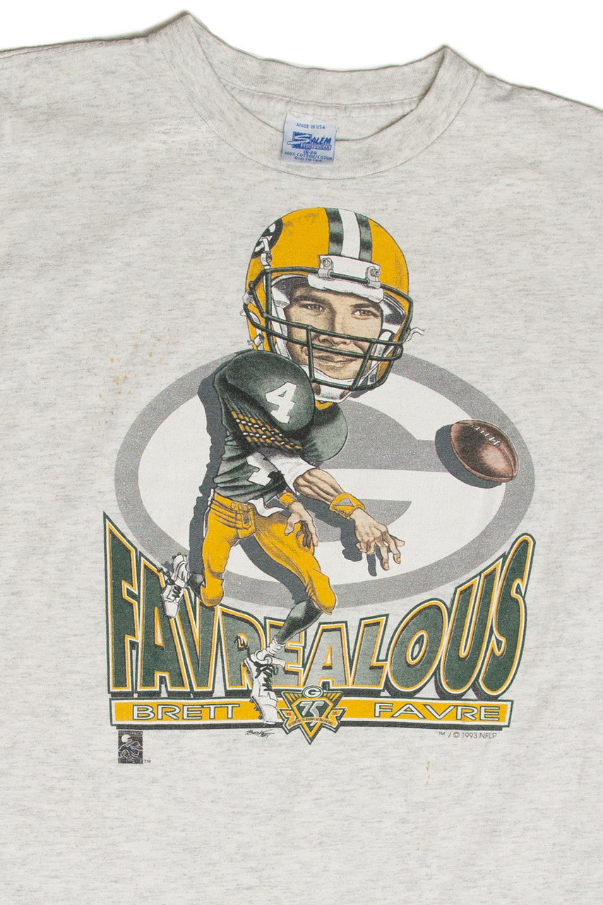 Vintage Brett Favre "Favrealous" T-Shirt (1993)