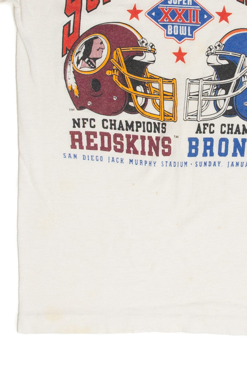 Vintage Superbowl XXII T-Shirt (1988)