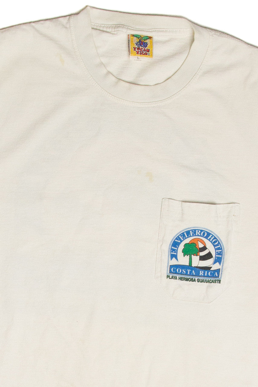 Vintage El Velero Hotel Costa Rica T-Shirt