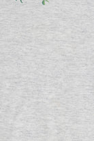 Vintage Hand Painted Floral Border V-Neck T-Shirt