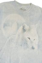 Vintage The Mountain Arctic Wolf Moon Tie Dye T-Shirt