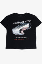 Represent "Lessons Look But Don't Touch" Shark T-Shirt