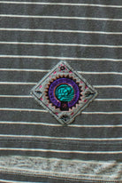 Vintage Gray Striped Ocean Pacific T-Shirt (1990s)
