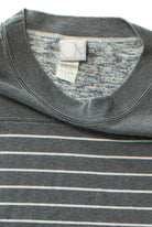 Vintage Gray Striped Ocean Pacific T-Shirt (1990s)