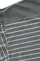Vintage Gray Striped Ocean Pacific T-Shirt (1990s)