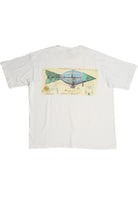 Vintage Banana Republic Fish Design Pocket T-Shirt