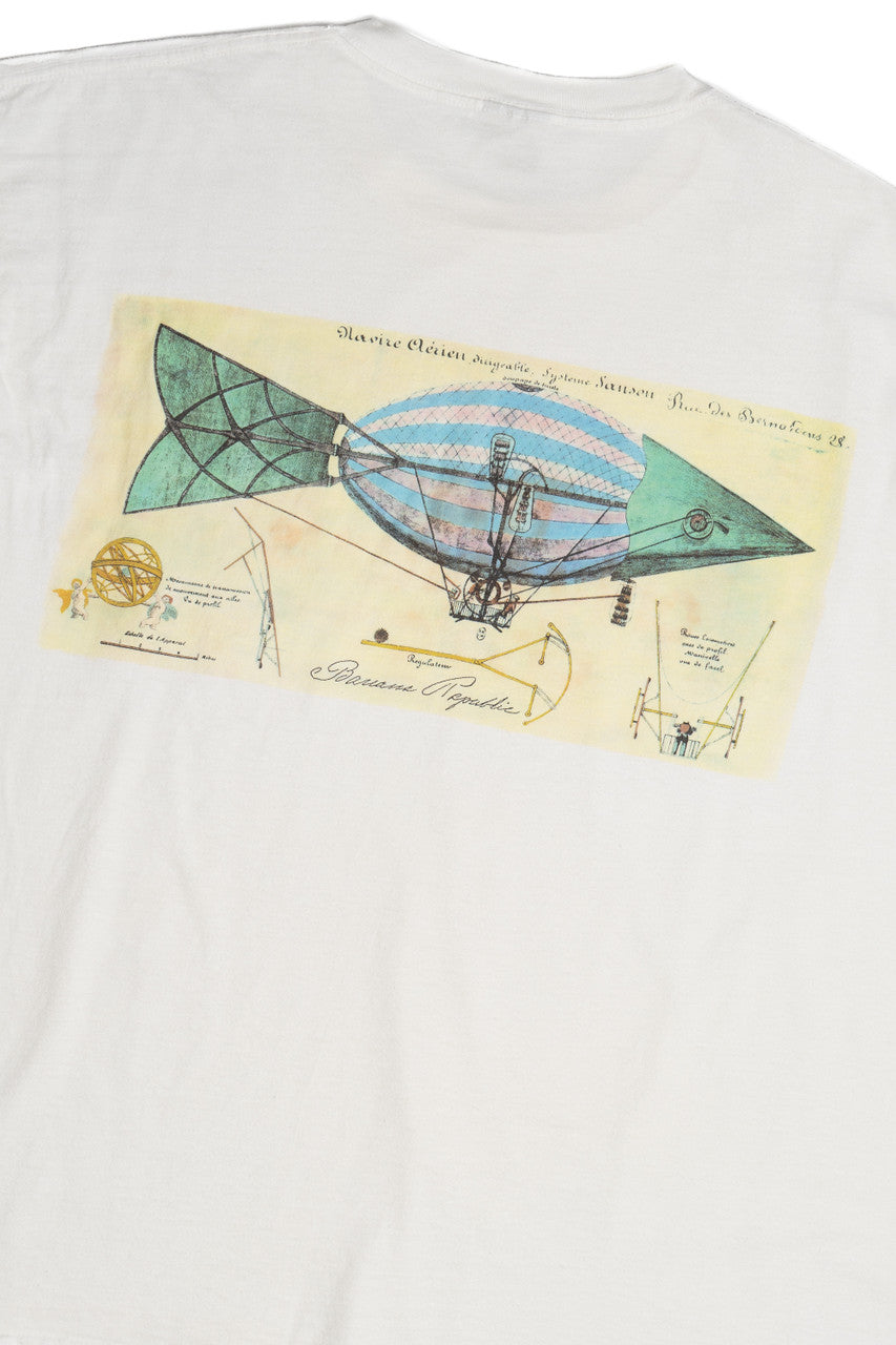 Vintage Banana Republic Fish Design Pocket T-Shirt