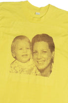 Vintage Pixelated Family Photo T-Shirt